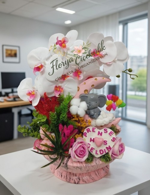 Yapay Çiçek Tasarım Bebek