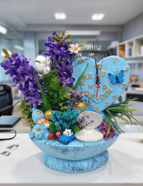 Yapay Çiçek Tasarım Bebek Erkek