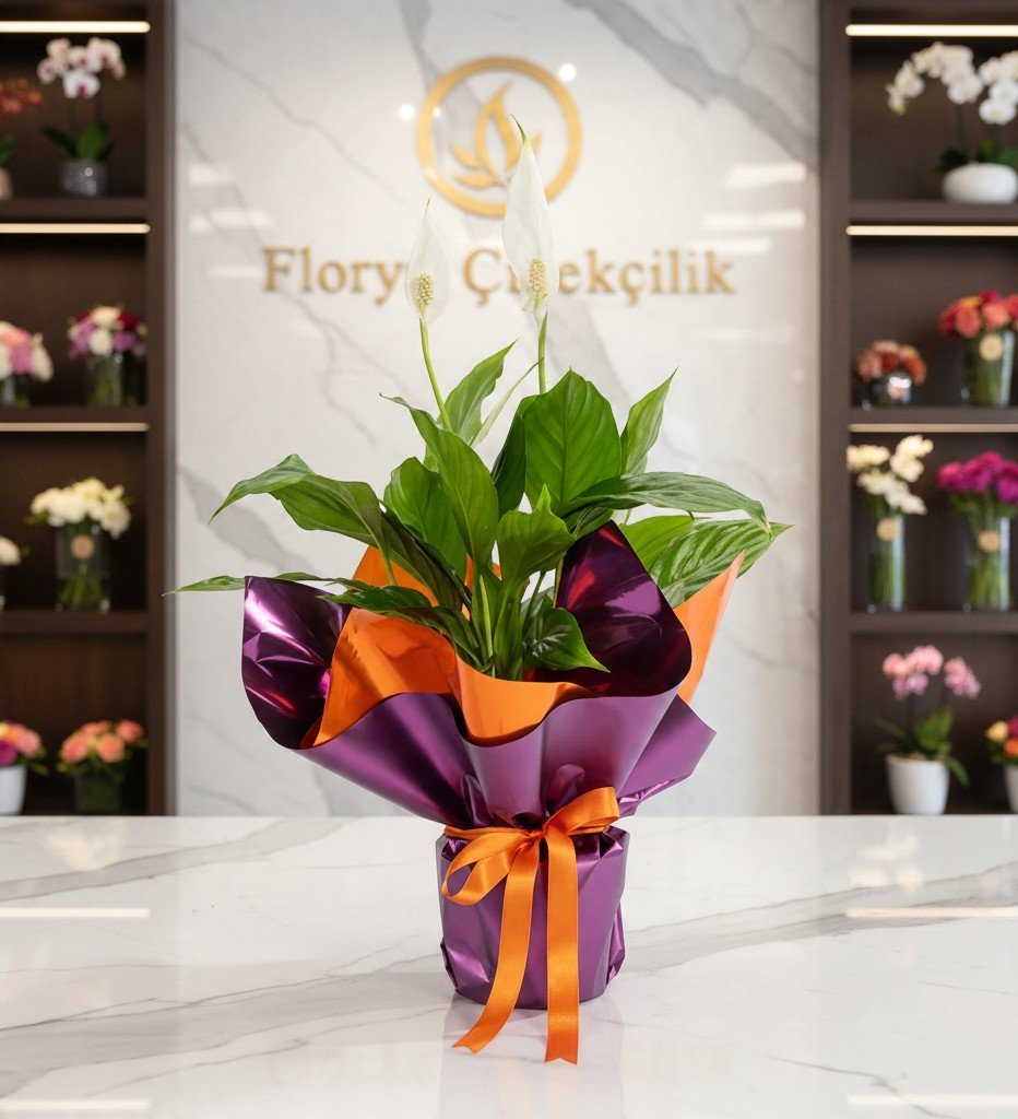 Zarafetin Simgesi Barış Çiçeği (Spathiphyllum) Özel