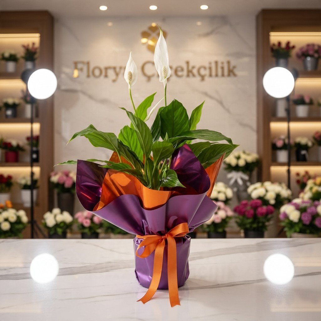 Zarafetin Simgesi Barış Çiçeği (Spathiphyllum) Özel